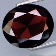 Midnight crimson 5.69ct Mozambique Garnet