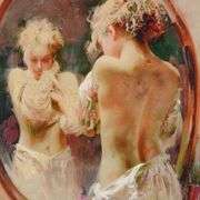 Contemplation by Pino (1939-2010)