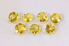 Lemon Ice Yellow Sapphire - Lot of 7