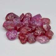 Untreated! 11.29ct collectors uncut Ruby set