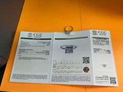 CERTIFIED BRAND NEW 14K WHITE GOLD DIAMOND RING