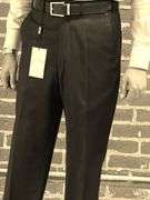 Fine Quality Italian Tailored Black Color Pants