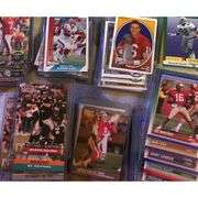 100 Unopened NFL Football Cards in Sealed Packs