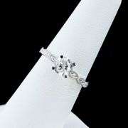18K WHITE GOLD I CLARITY DIAMOND RING 1.03 C.T.W.