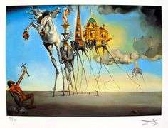 Salvador Dali, Temptation Of St. Anthony