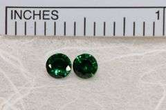 Brilliant Natural Tsavorite Pair