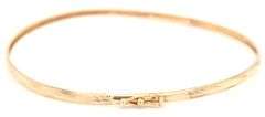 10kt Yellow gold bangle bracelet