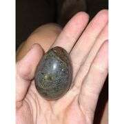 Dragon Blood Jasper Gemstone Egg with Stand
