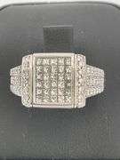 CERTIFIED 14K WHITE GOLD DIAMOND FLIP RING