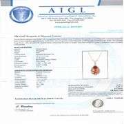 14K ROSE GOLD MORGANITE AND DIAMOND PENDANT 12.10 C.T.W.