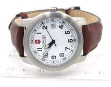 Victorinox Swiss Army quartz white dial watch