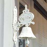 Rustic Cast Iron Wall Mounted Bell