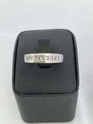 MEN'S CERTIFIED BRAND NEW 14K WHITE GOLD DIAMOND BAND