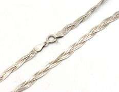 Group lot of 3 Vintage 925 sterling silver necklaces