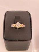 CERTIFIED BRAND NEW 14K LADIES DIAMOND ENGAGEMENT RING