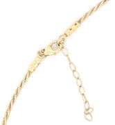 Absolutely Ravishing 14K Yellow Gold Over Sterling Silver 5.20CTS Blue Sapphire & 1.90CTW Diamond Ne