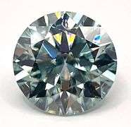 Magnificent Museum Size 19.05 Ct VVs1 Rare Near Flawless Mint Green Lab Simulated Diamond Solitaire