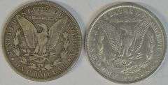 Scarce 1883-S and 1886-O Morgan Silver Dollars
