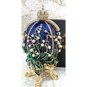 Handmade Fabergé Egg with Austrian Crystals