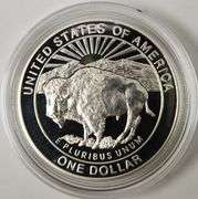 1999 P Yellowstone National Park U.S. Silver Proof Dollar