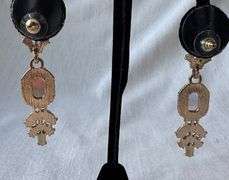 Turquoise  Color  Fashion  Design Earrings