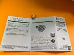 CERTIFIED 18K WHITE GOLD DIAMOND RING