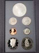 1989 S Prestige Proof Set With COA