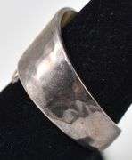 Twist Band Ring in Sterling Silver 5.9 grams Size 7