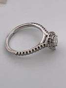 CERTIFIED BRAND NEW 14K WHITE GOLD DIAMOND ENGAGEMENT RING