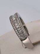 CERTIFIED BRAND NEW 18K WHITE GOLD DIAMOND BAND