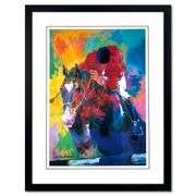 Riding for America by LeRoy Neiman (1921-2012)