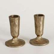 2 Handcrafted Brass Taper Candle Holders