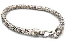 Lot of 2 vintage 925 sterling silver bracelets
