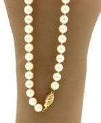 6mm Cream pearl necklace