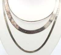Group lot of 3 Vintage 925 sterling silver necklaces