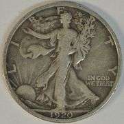 Sharp VF 1920-D Walking Liberty Half Dollar. Better date