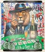 Highly Collectible Jozza 'One of a kind' Mixed Media on Canvas