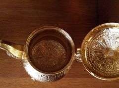 Moroccan Arabic Teapot Engraved Pitcher