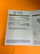 CERTIFIED 18K WHITE GOLD DIAMOND RING