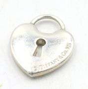 Tiffany & Co heart shaped pendant in 925 sterling silver