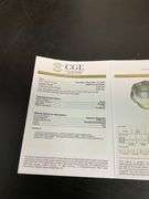 CERTIFIED 14K YELLOW GOLD DIAMOND AND PEARL RING