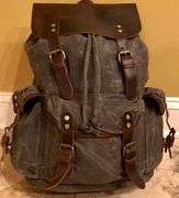 Genuine Horse Leather Backpack