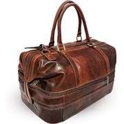 Premium Leather Duffel Bag Travel Luggage