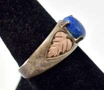 Lapis Lazuli Gemstone Ring in Sterling Silver