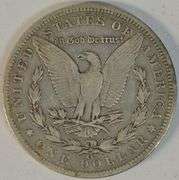 Very scarce and sharp nearly XF 1892-CC Morgan Silver Dollar