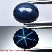 Stunning 3.84ct royal blue Star Sapphire