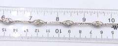 Group lot of 3 vintage 925 sterling silver bracelets