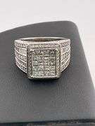 CERTIFIED BRAND NEW LADIES 14K WHITE GOLD AND DIAMOND RING