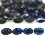 8.85ct cobalt blue Sapphire set from Madagascar