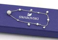 Swarovski pearl and crystal bracelet